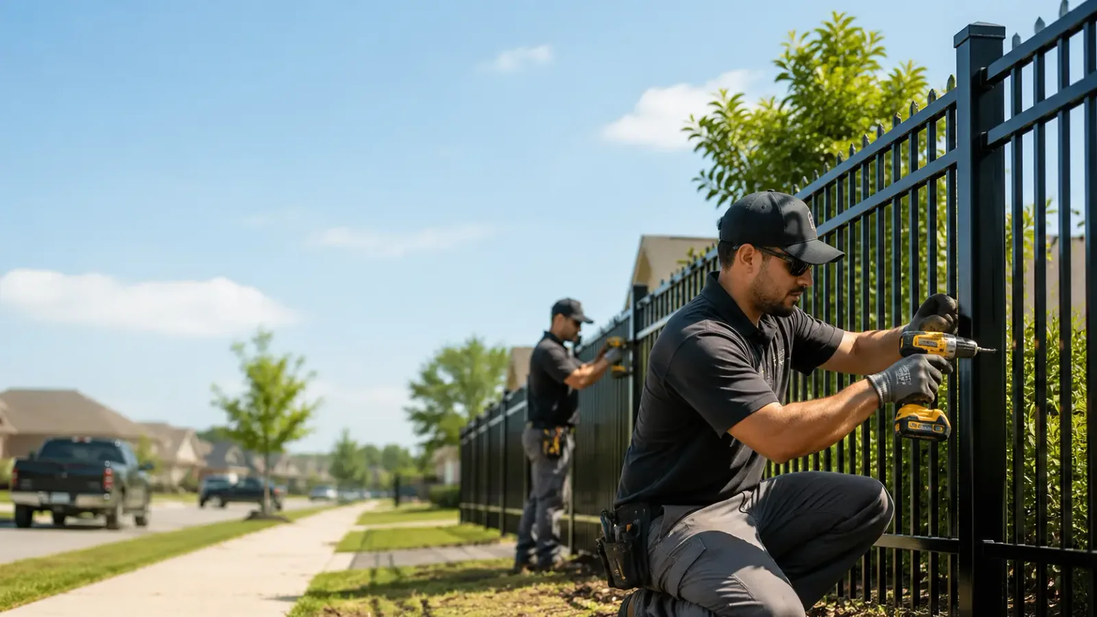 Metal Fence Installation in Dawson, NE